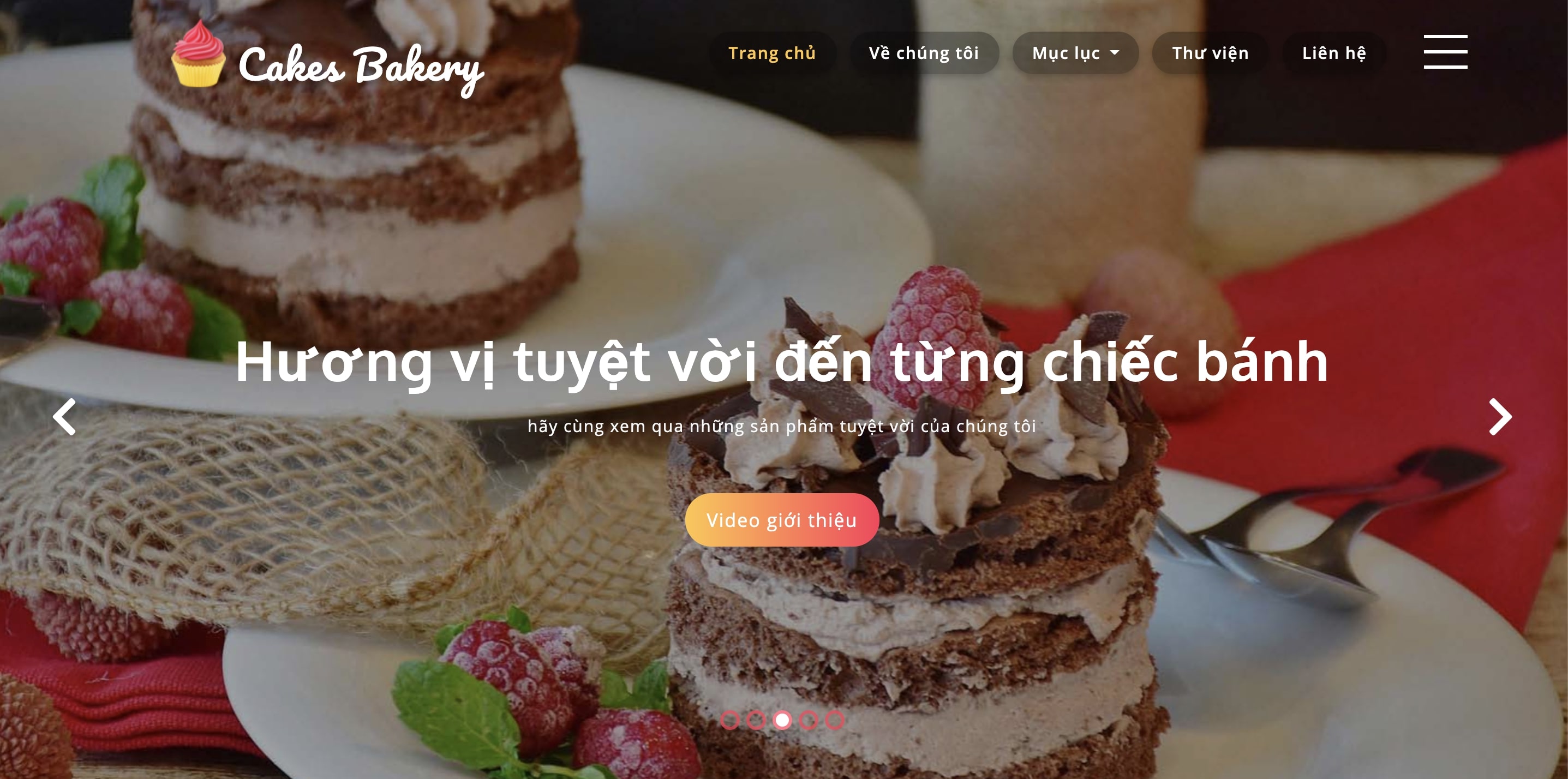 Thiết Kế Website nhà hàng Chuyên Nghiệp