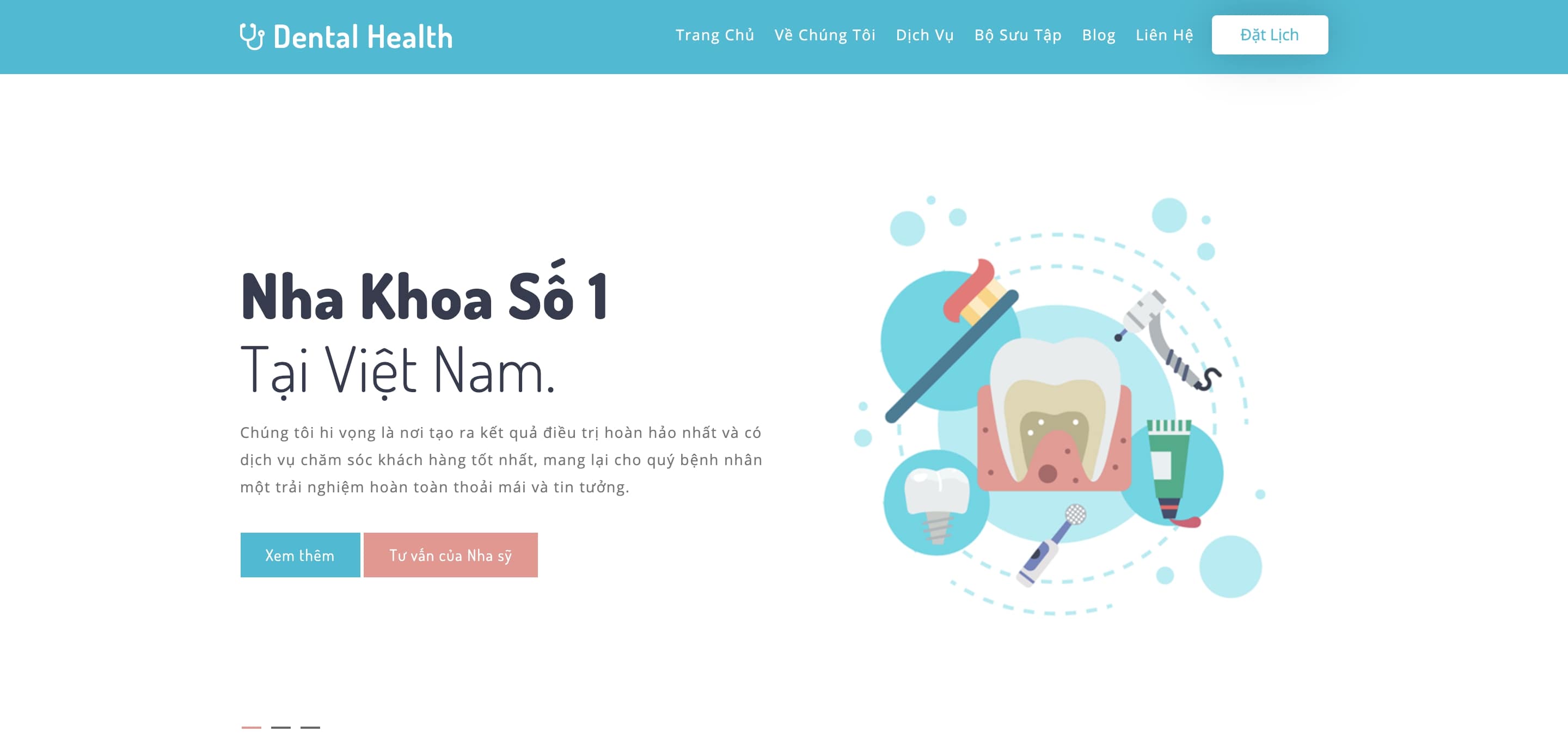 Thiết Kế Website sức khỏe Chuyên Nghiệp